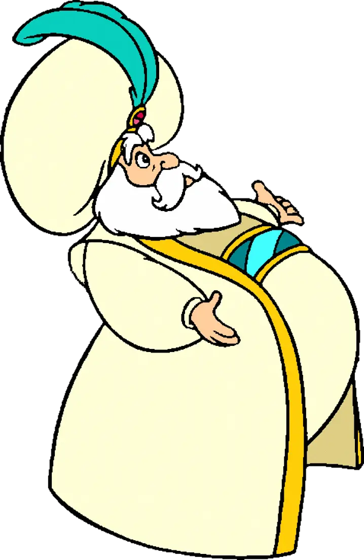 Cartoon Sultan Character