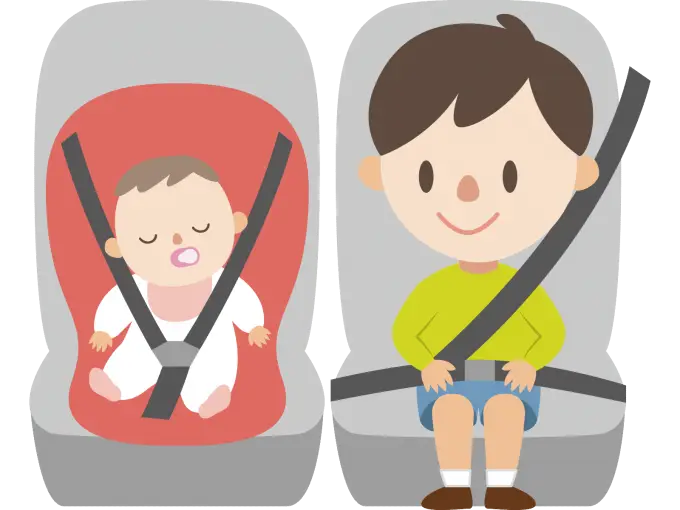 Kids in Car Seats