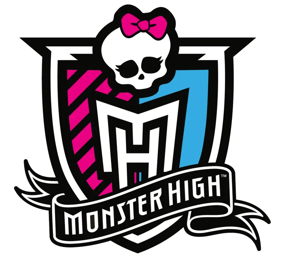 Monster High Logo with Shield and Skull