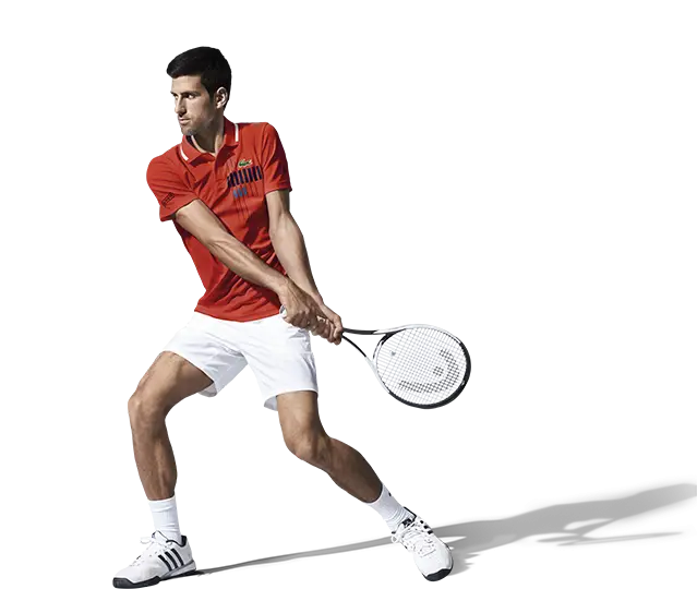 Tennis Player in Action