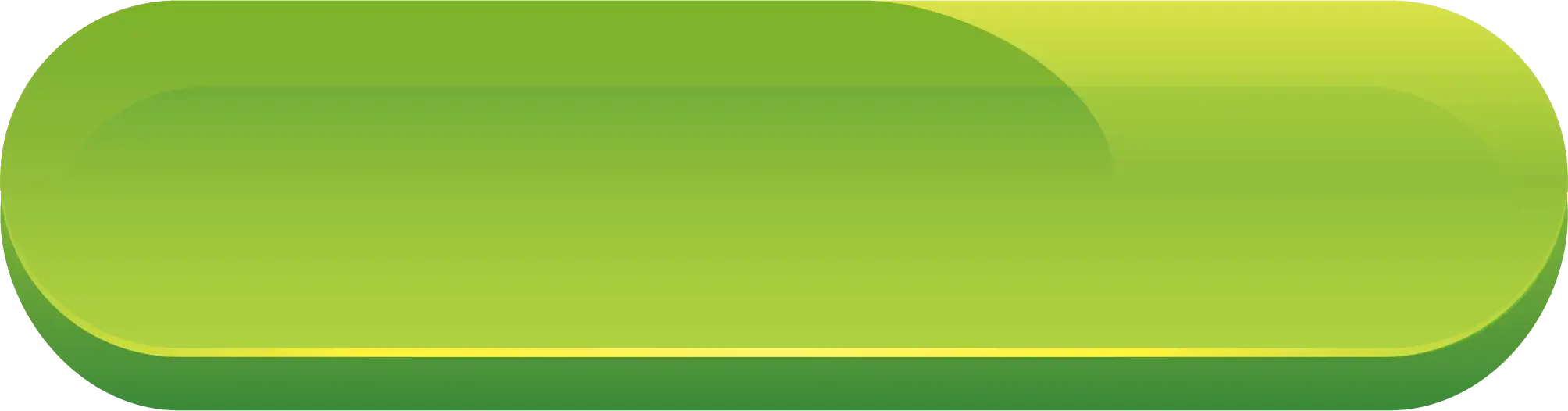 Green Glossy Button for Digital Interaction