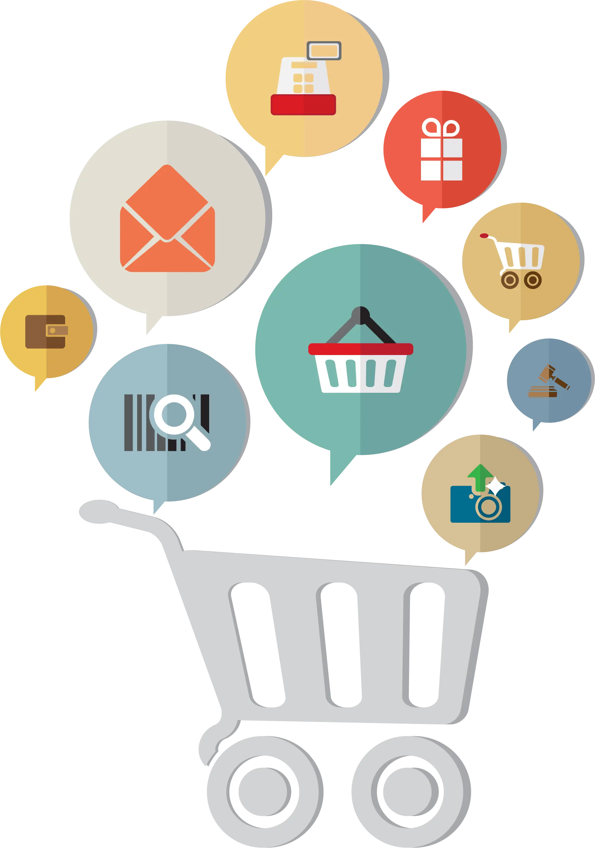 E-commerce Shopping Cart Icon