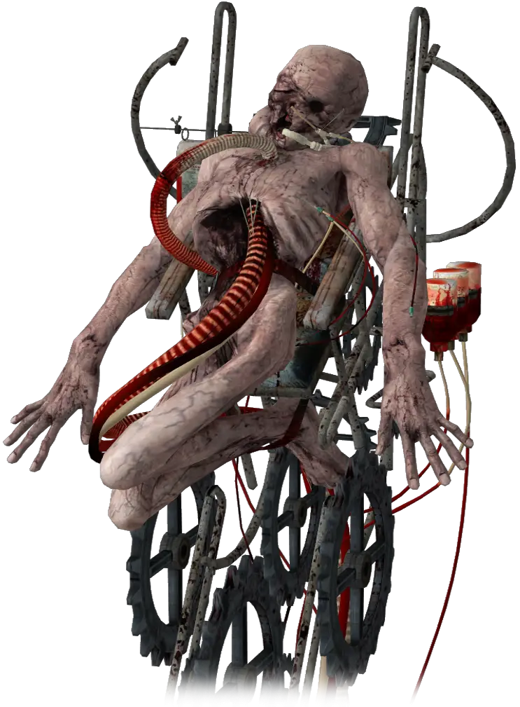 Horror Creature in Machine