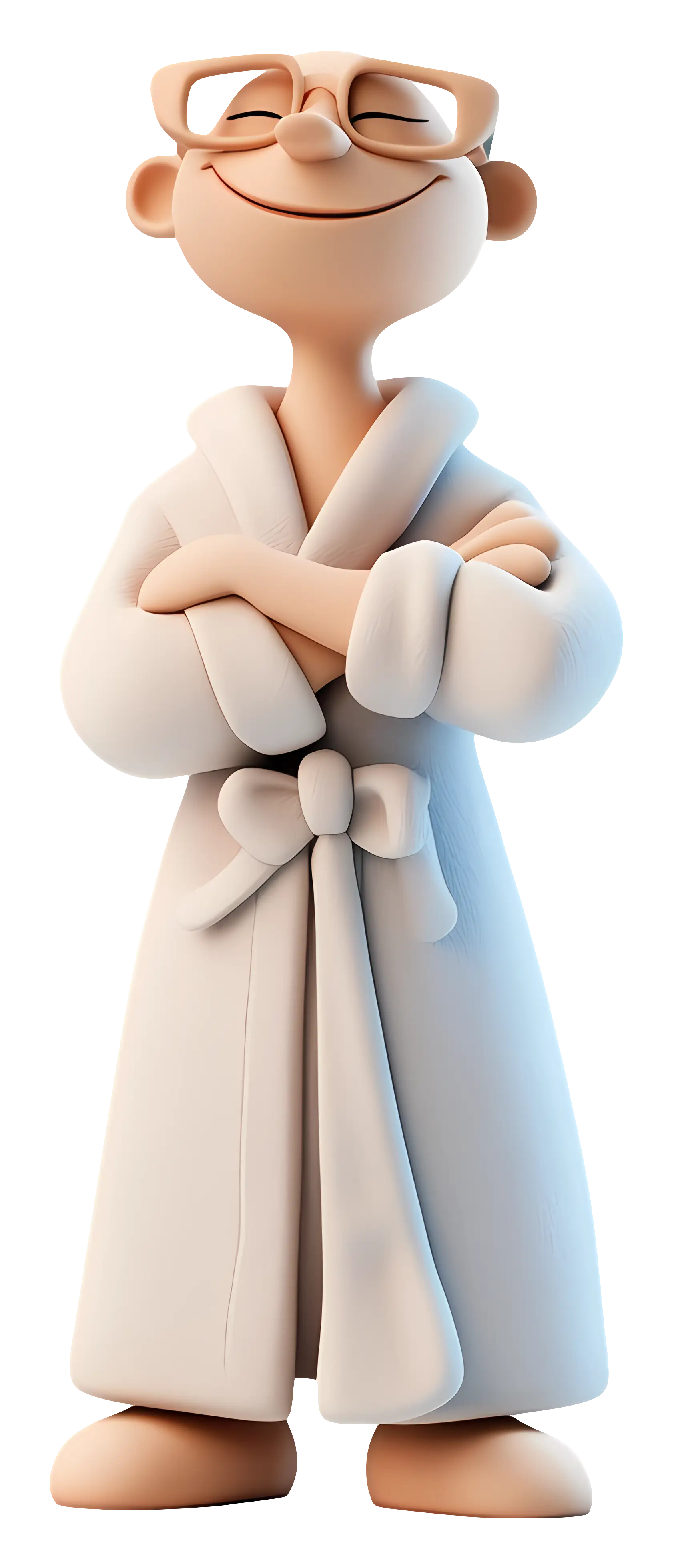Cartoon Character in Robe