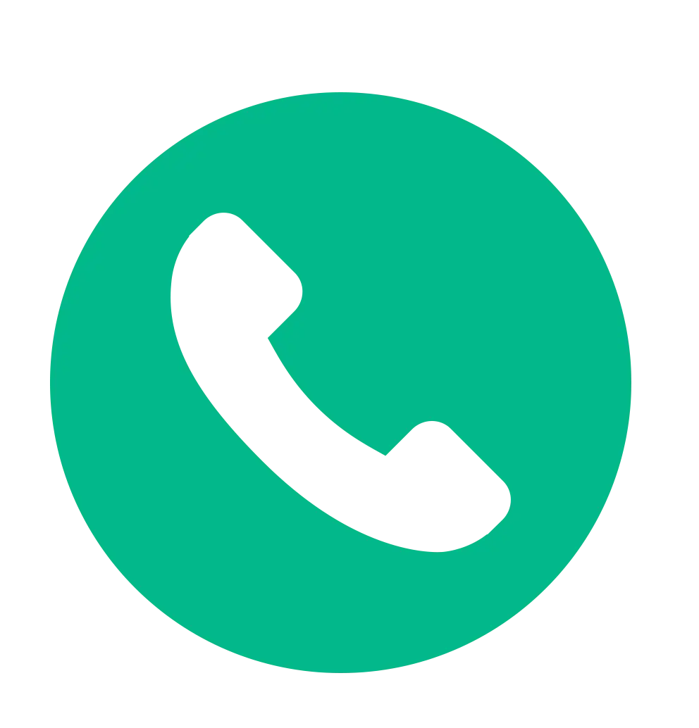 Phone Icon in Green Circle