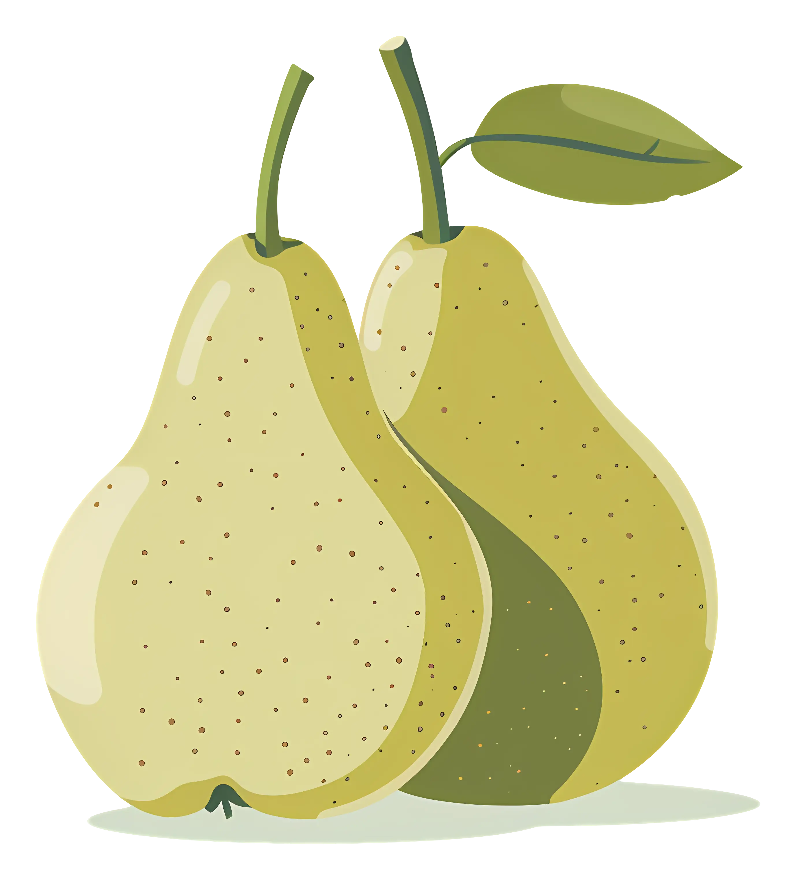 Fresh Yellow Pears Artwork