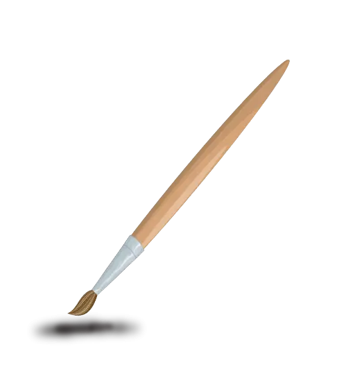 Realistic Paintbrush Illustration