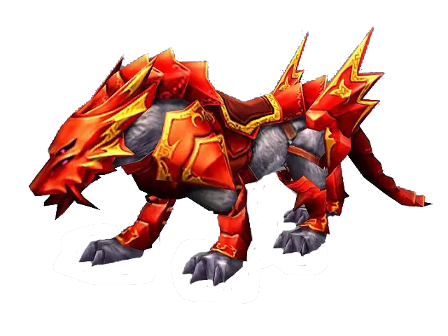 Red Armored Beast