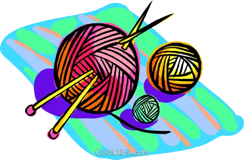 Colorful Yarn Balls for Knitting