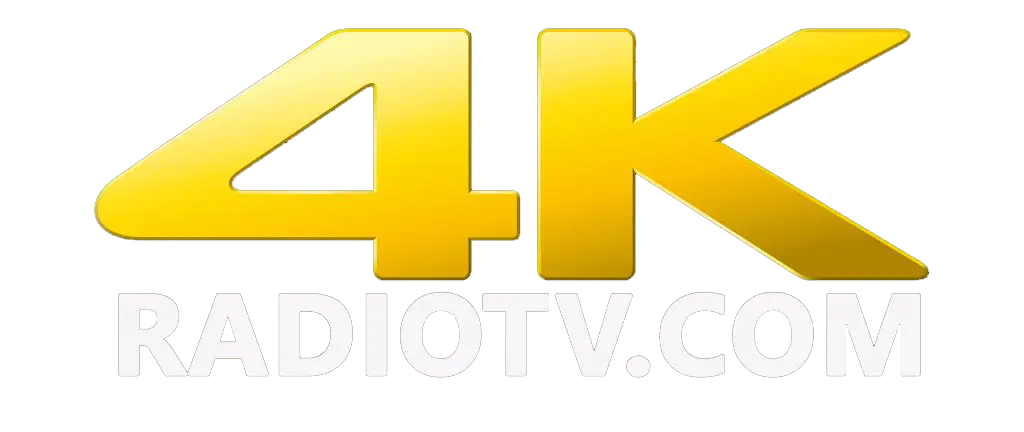 4K Radio TV Logo