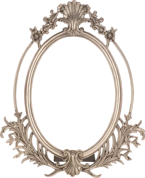 Vintage Ornate Frame with Floral Details