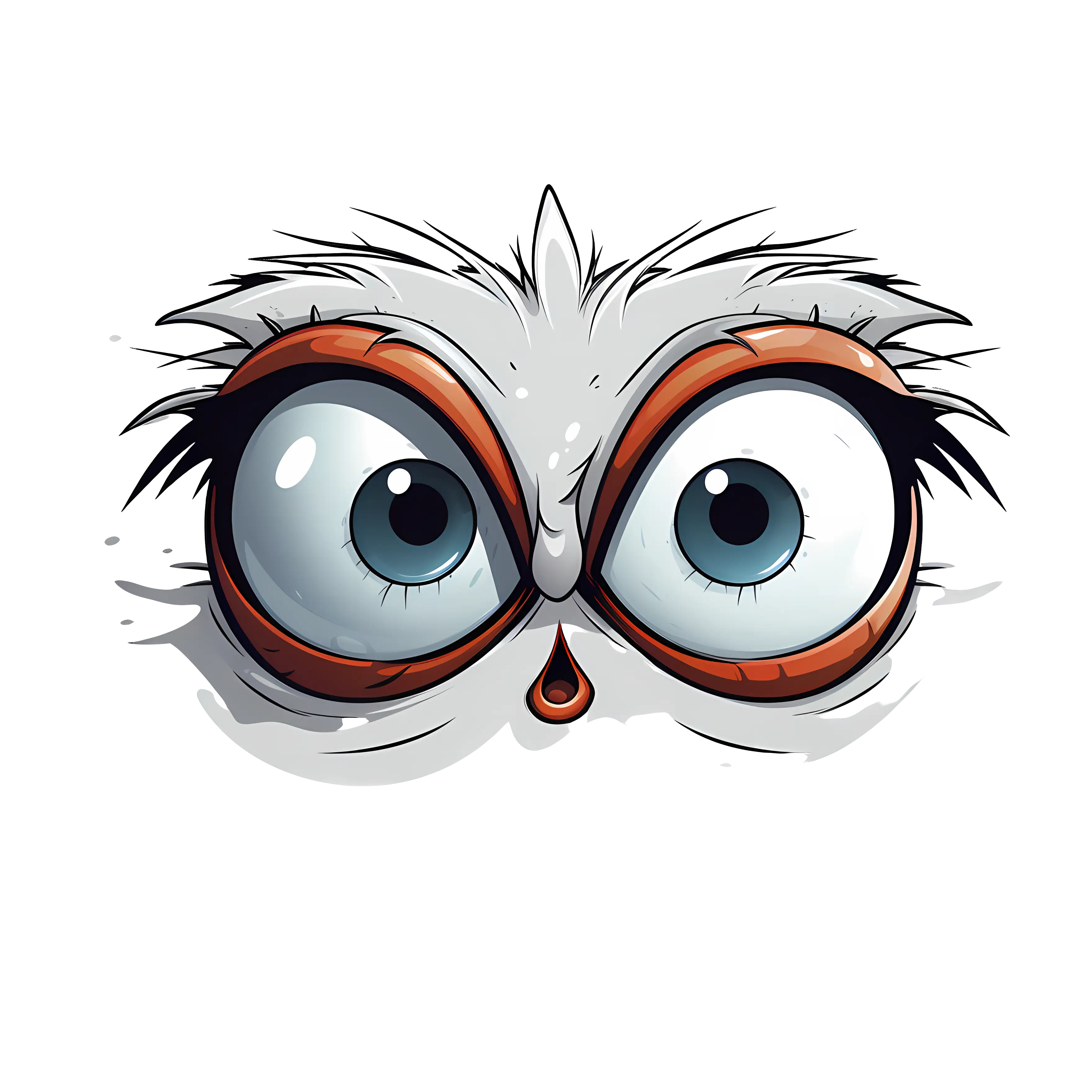 Wide-Eyed Surprised Emoji