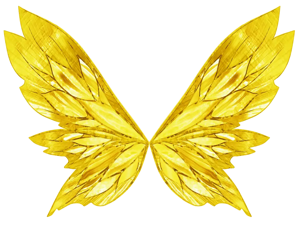 Shiny Golden Wings