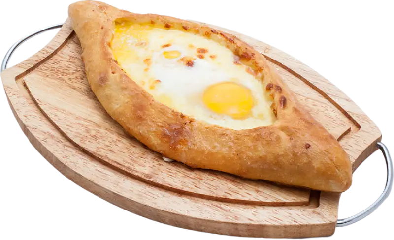Delicious Khachapuri with Egg