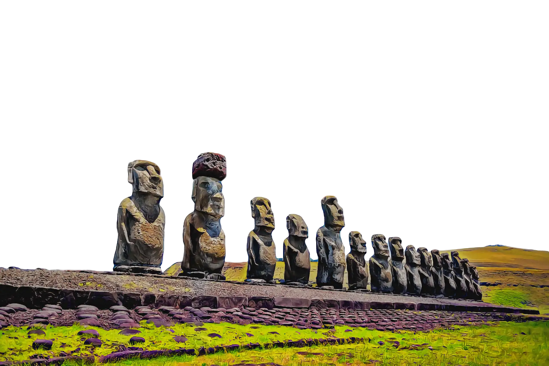 Easter Island Moai Statues