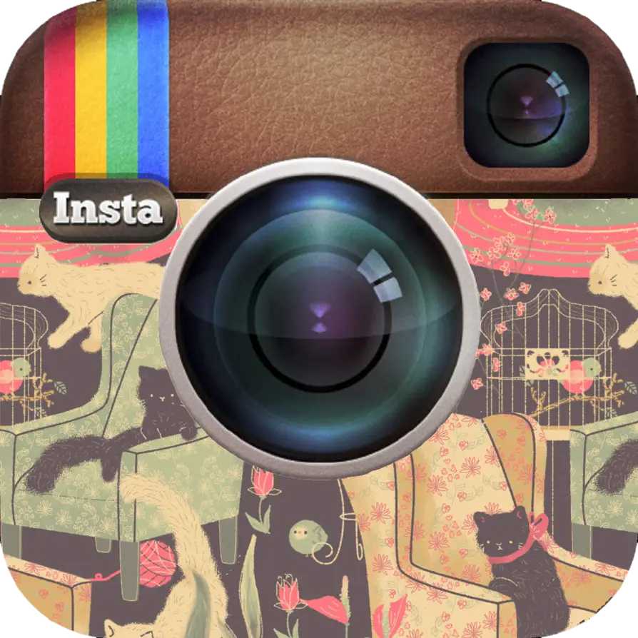 Vintage Instagram Icon