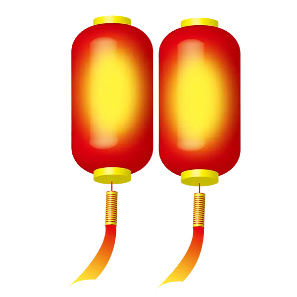 Red Lanterns for Chinese New Year