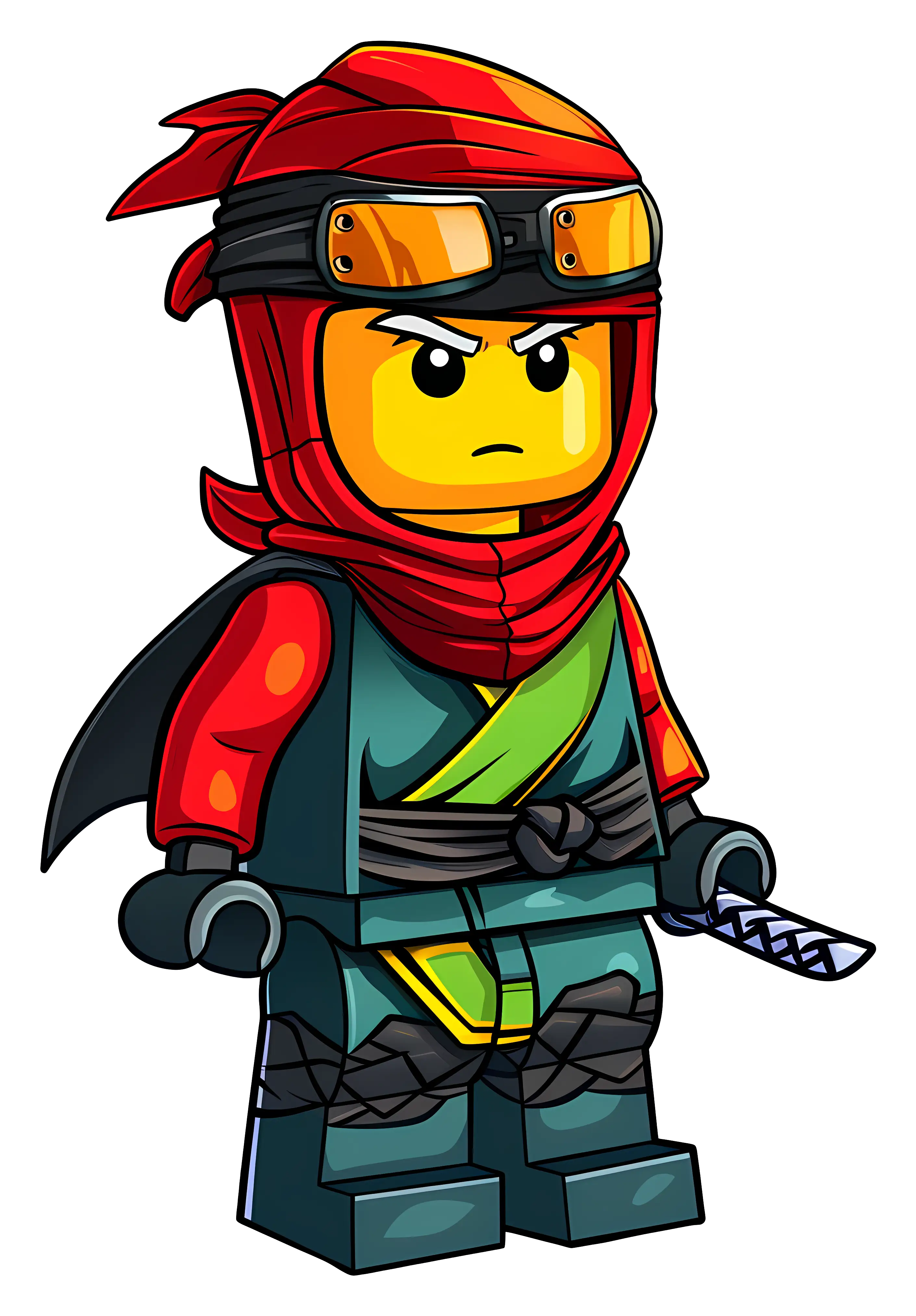 Lego Ninja Action Figure