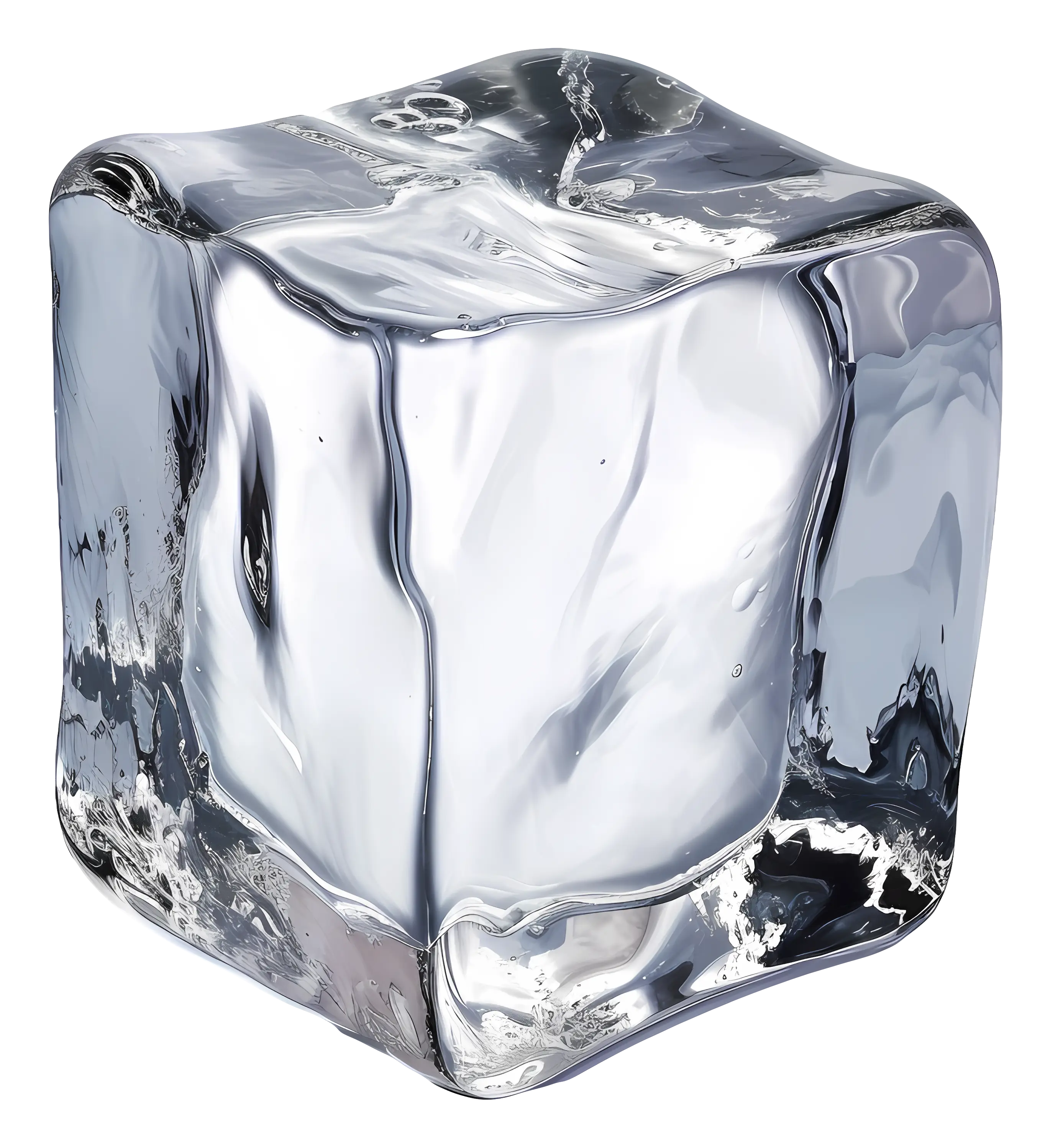 Crystal Clear Ice Cube