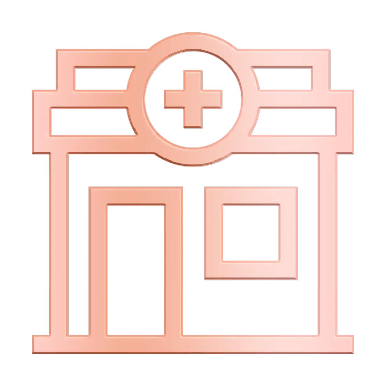 Hospital Building Symbol