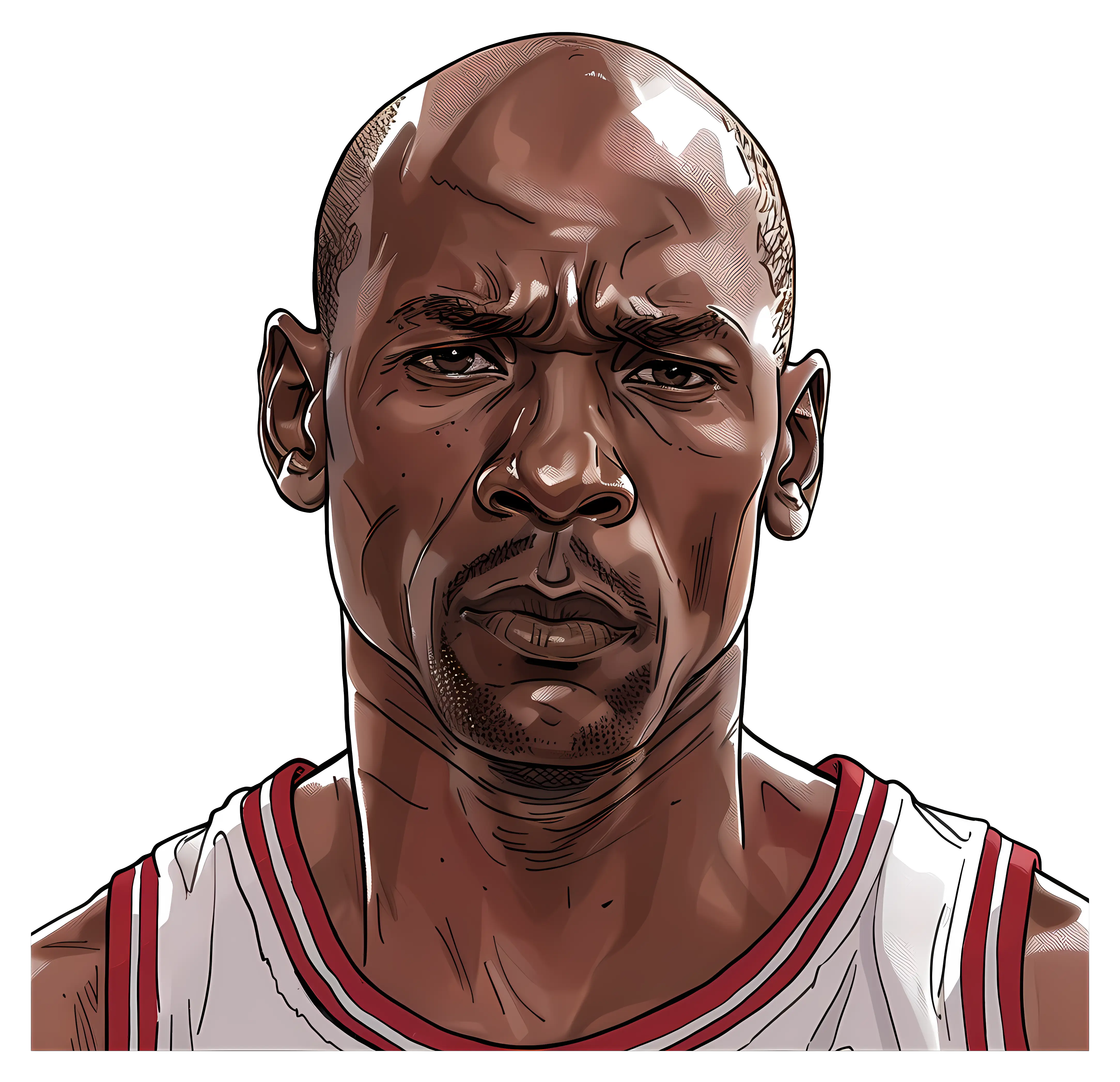 Cartoon Illustration of a Man