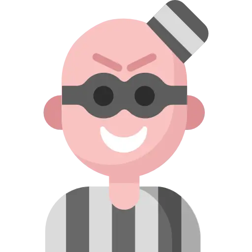 Cartoon Thief Character