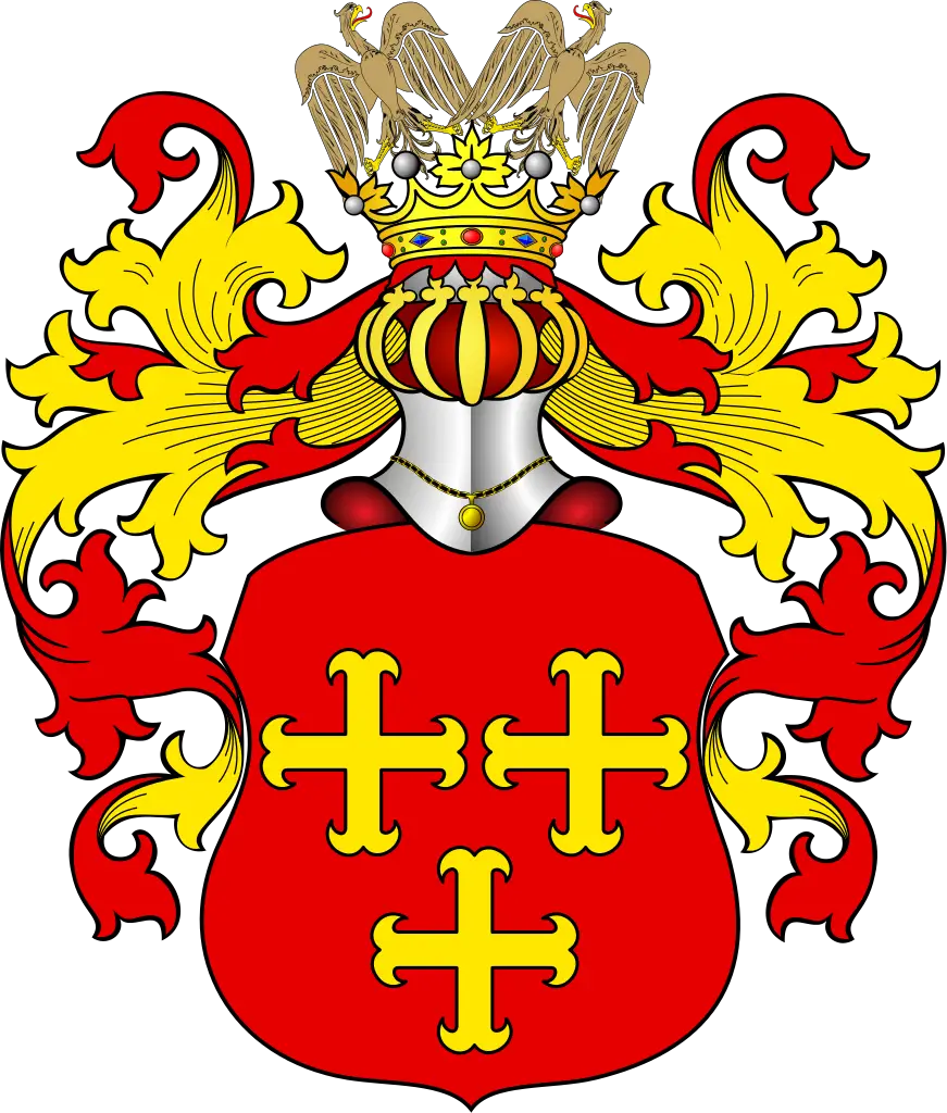 Coat of Arms with Cross Symbols