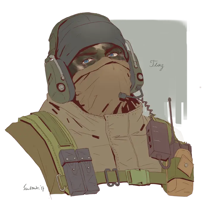 Illustration of a Soldier