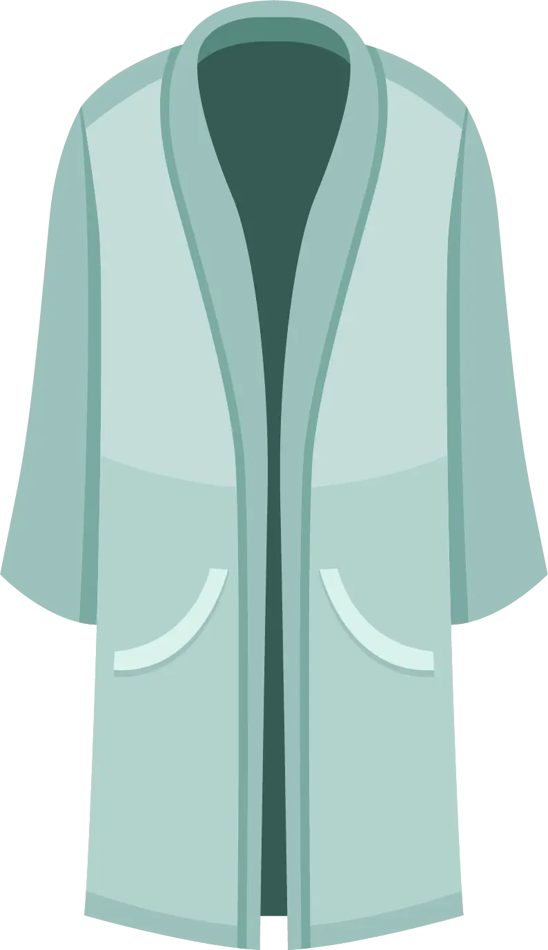 Green Bathrobe