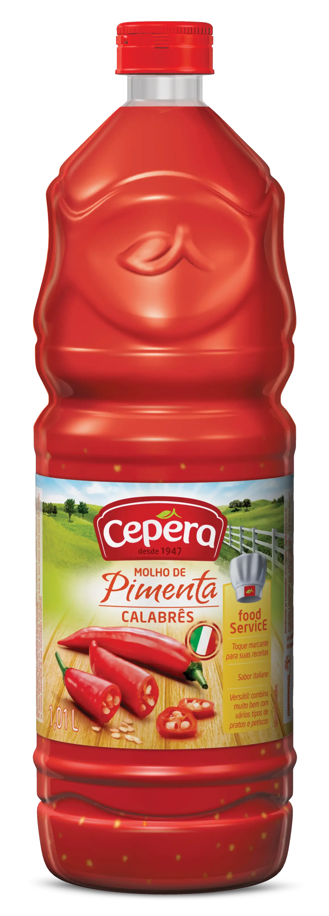 Red Hot Sauce Bottle