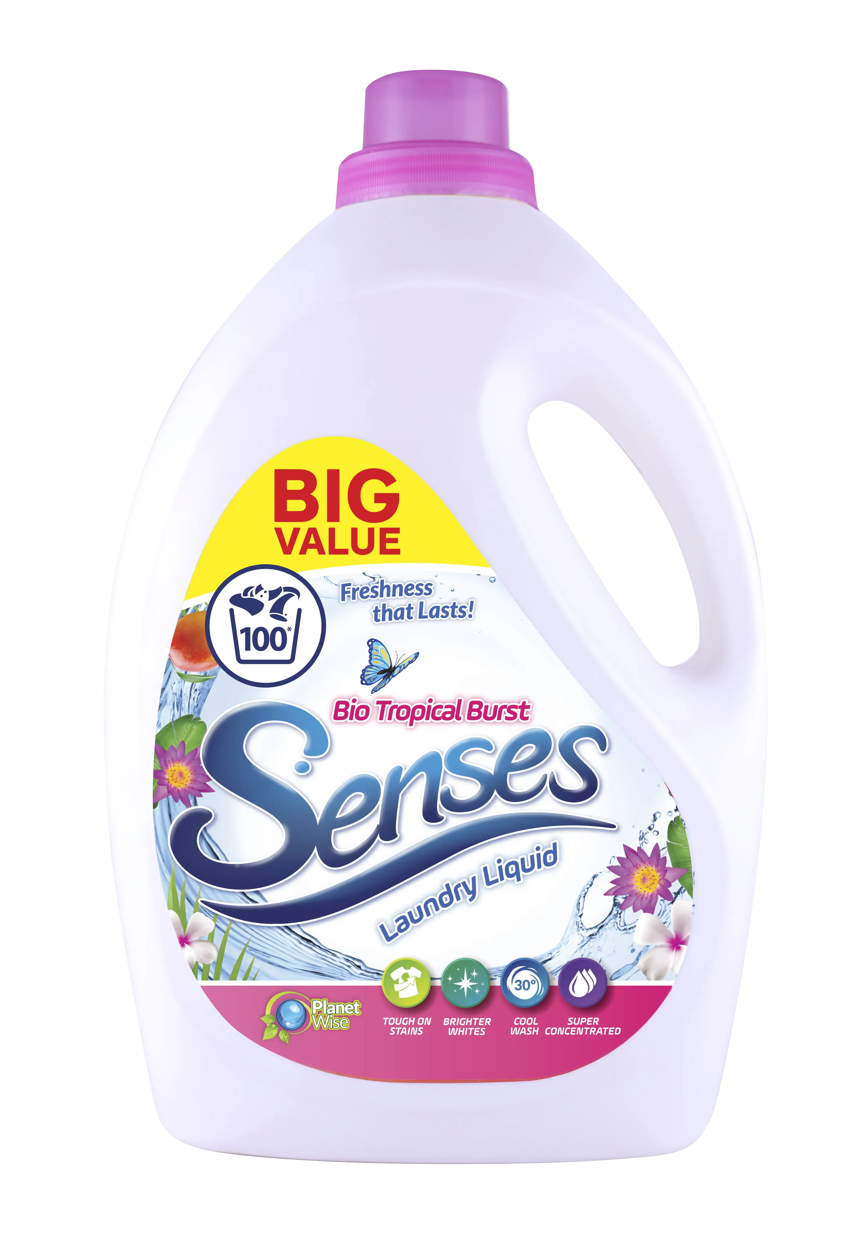 Senses Laundry Liquid Detergent