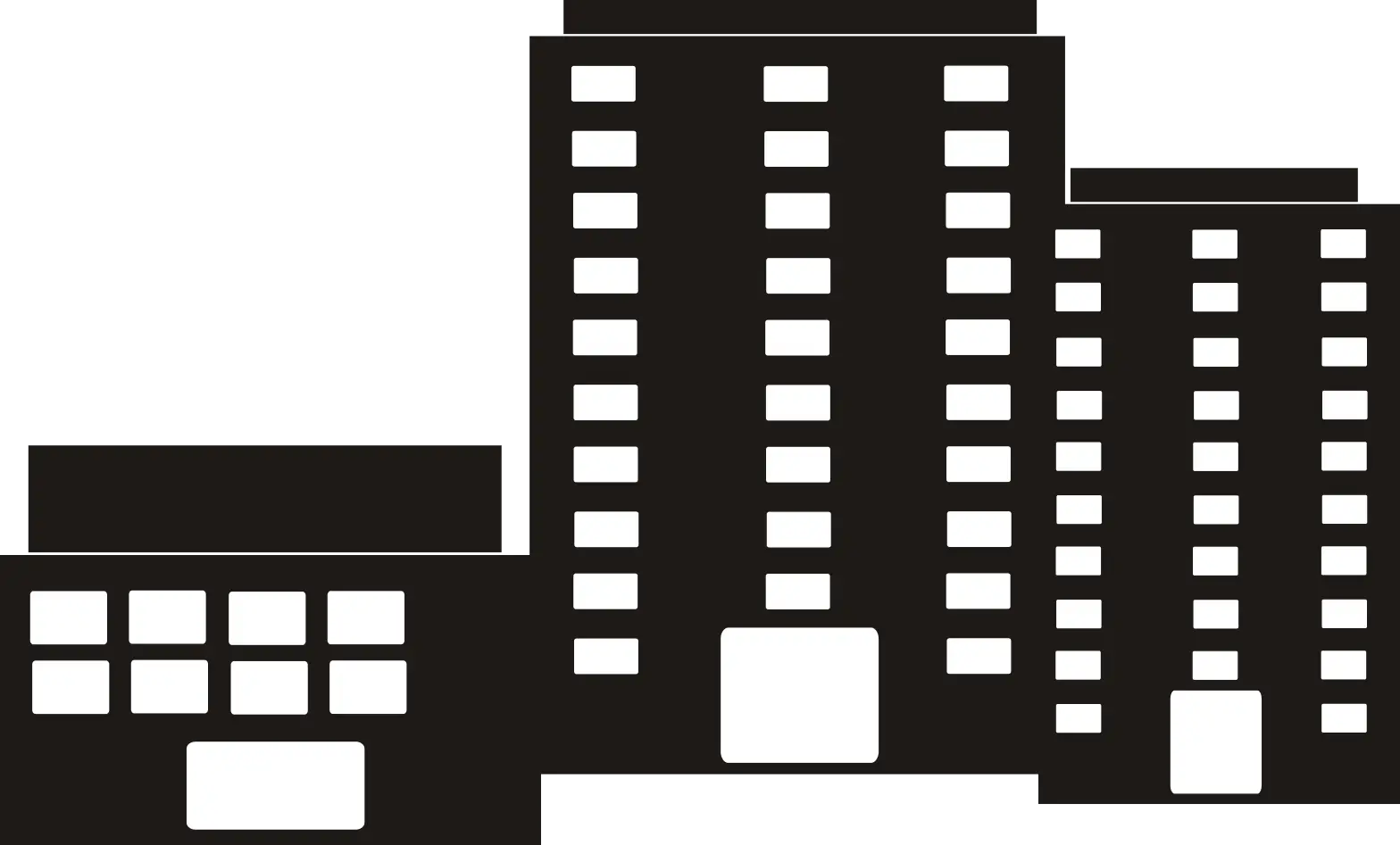 City Buildings Silhouette for Urban Enthusiasts