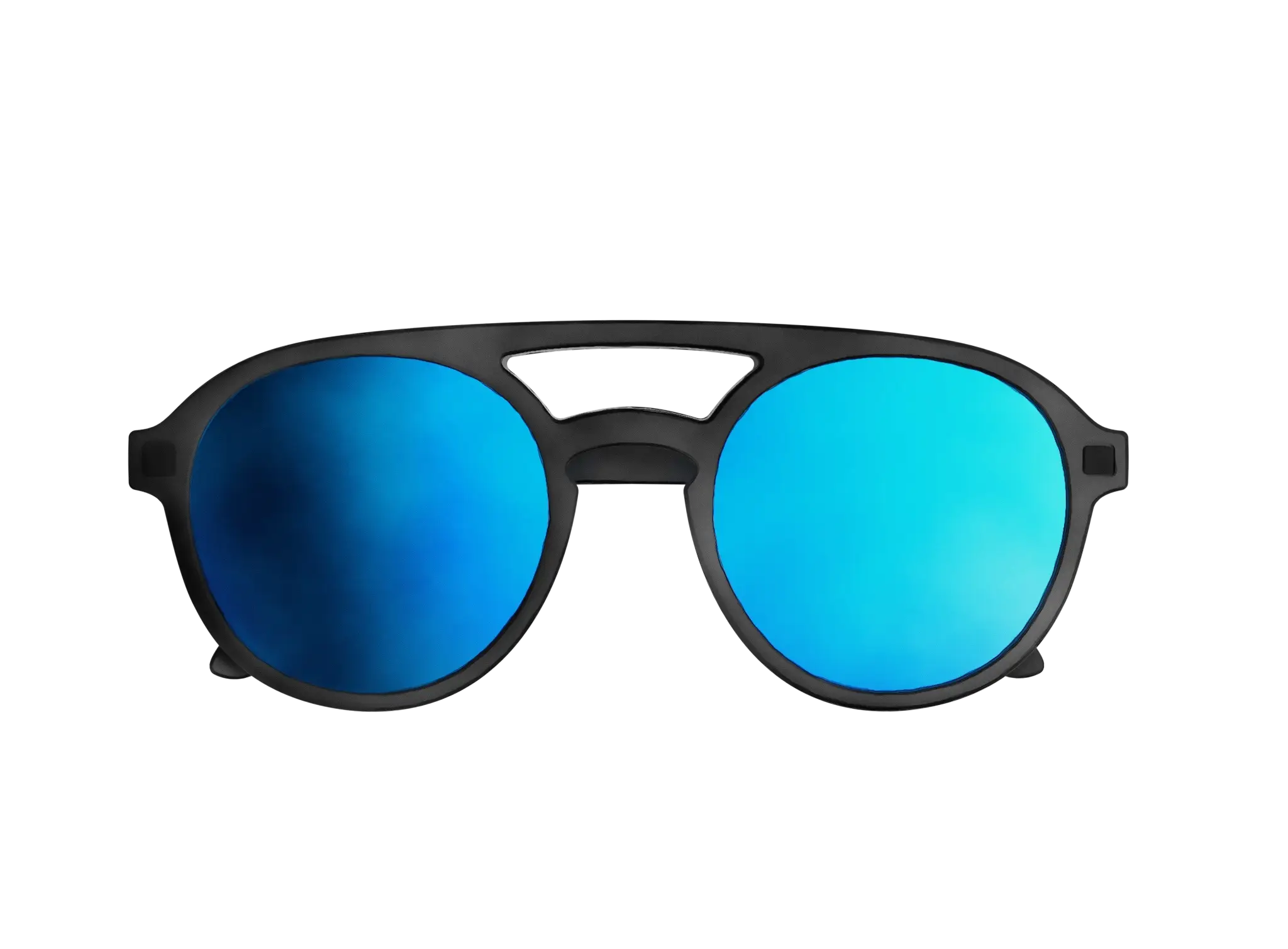 Blue Tinted Sunglasses Illustration