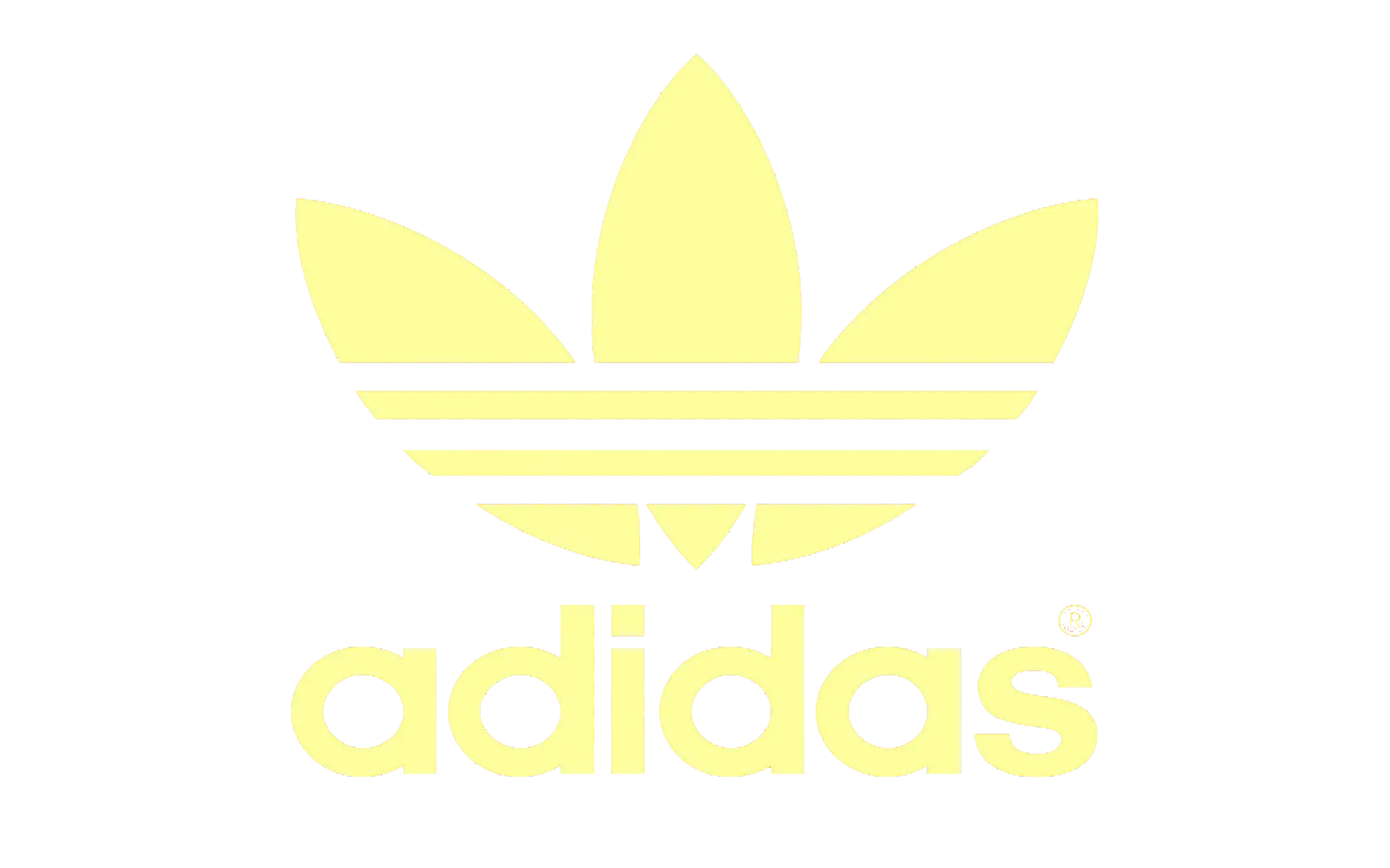 Yellow Adidas Logo
