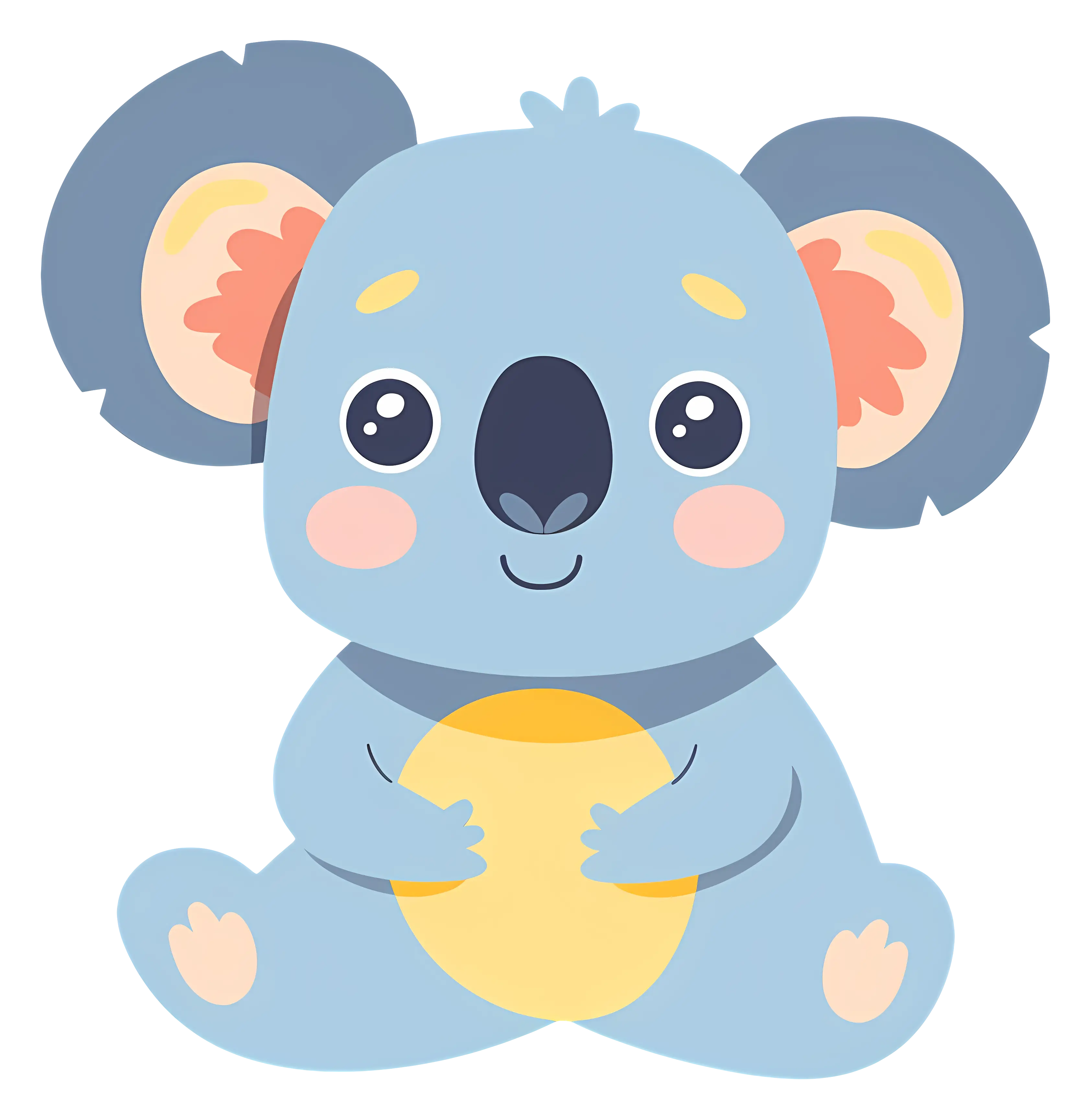 Adorable Cartoon Koala