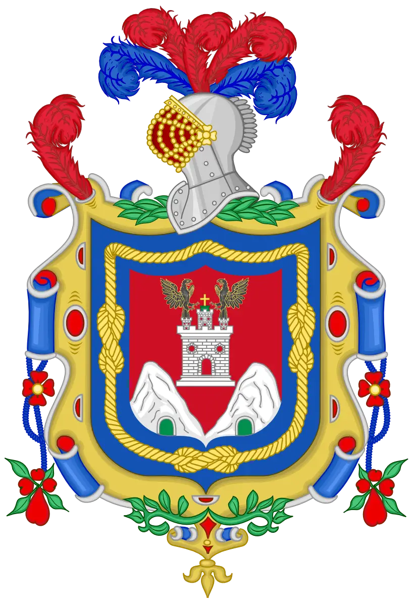 Colorful Heraldic Coat of Arms Design