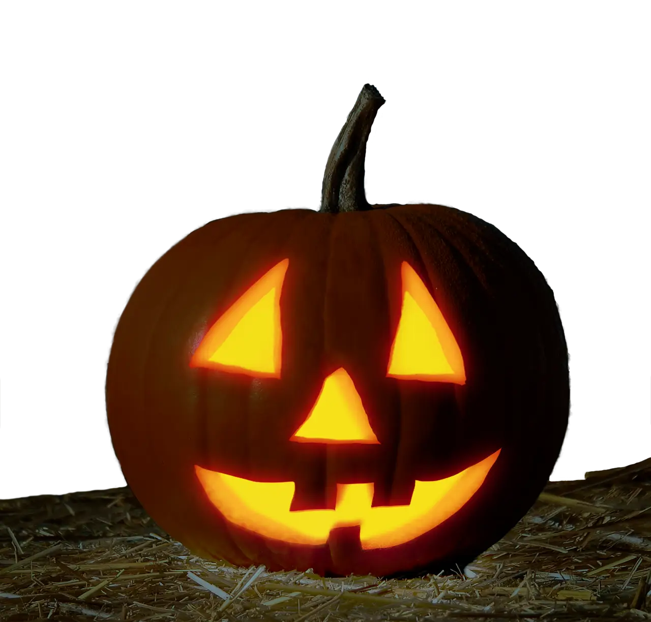 Glowing Jack-o&#039;-Lantern for Halloween