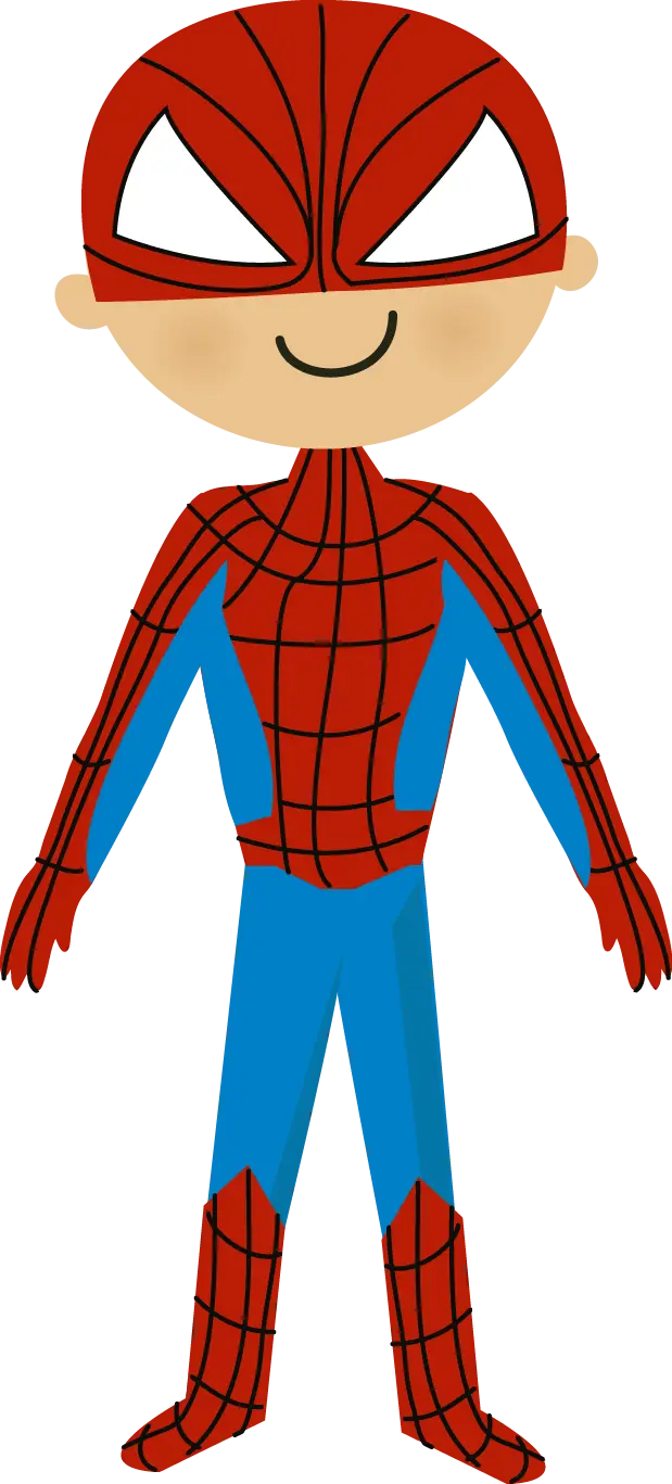 Cartoon Superhero Character