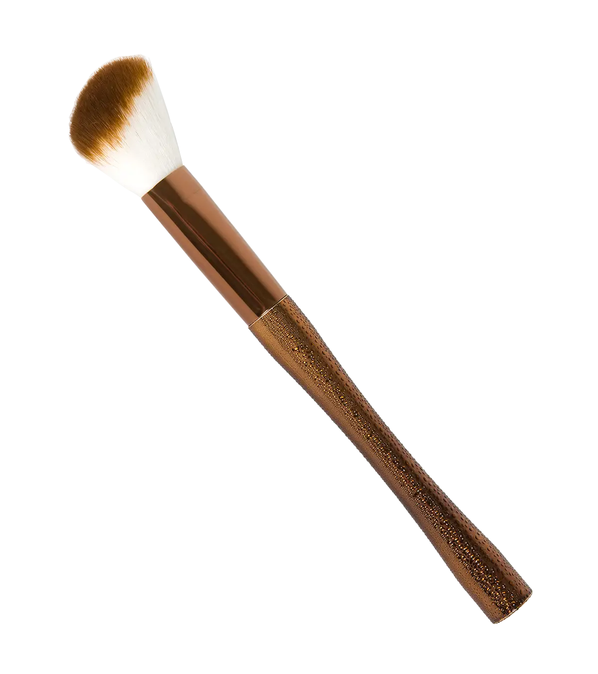Brown and White Makeup Brush