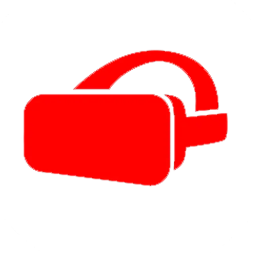 Red VR Headset Icon