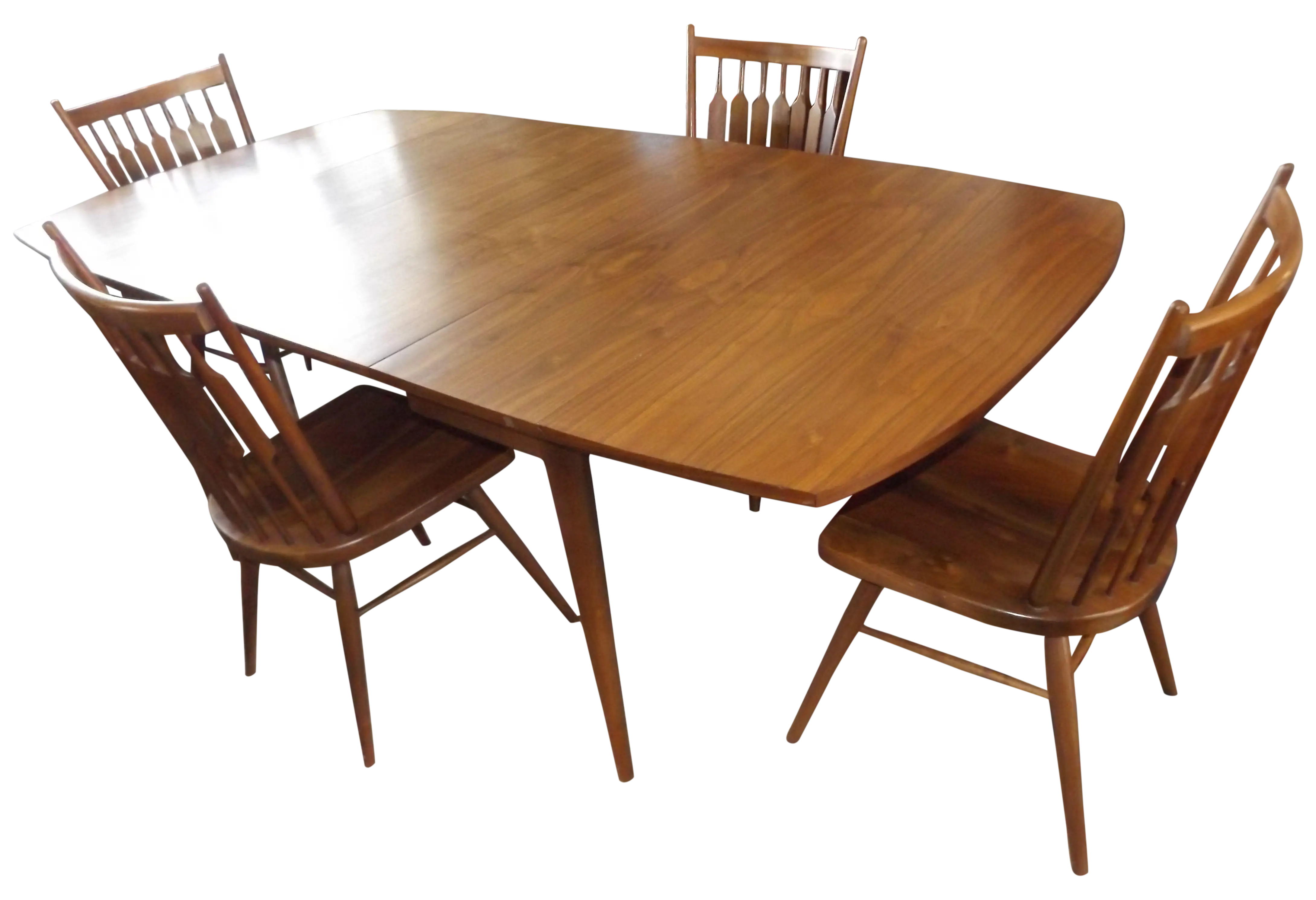 Wooden Dining Table with Chairs