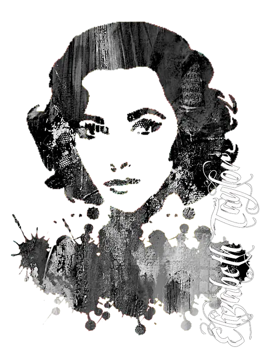 Black and White Portrait Art