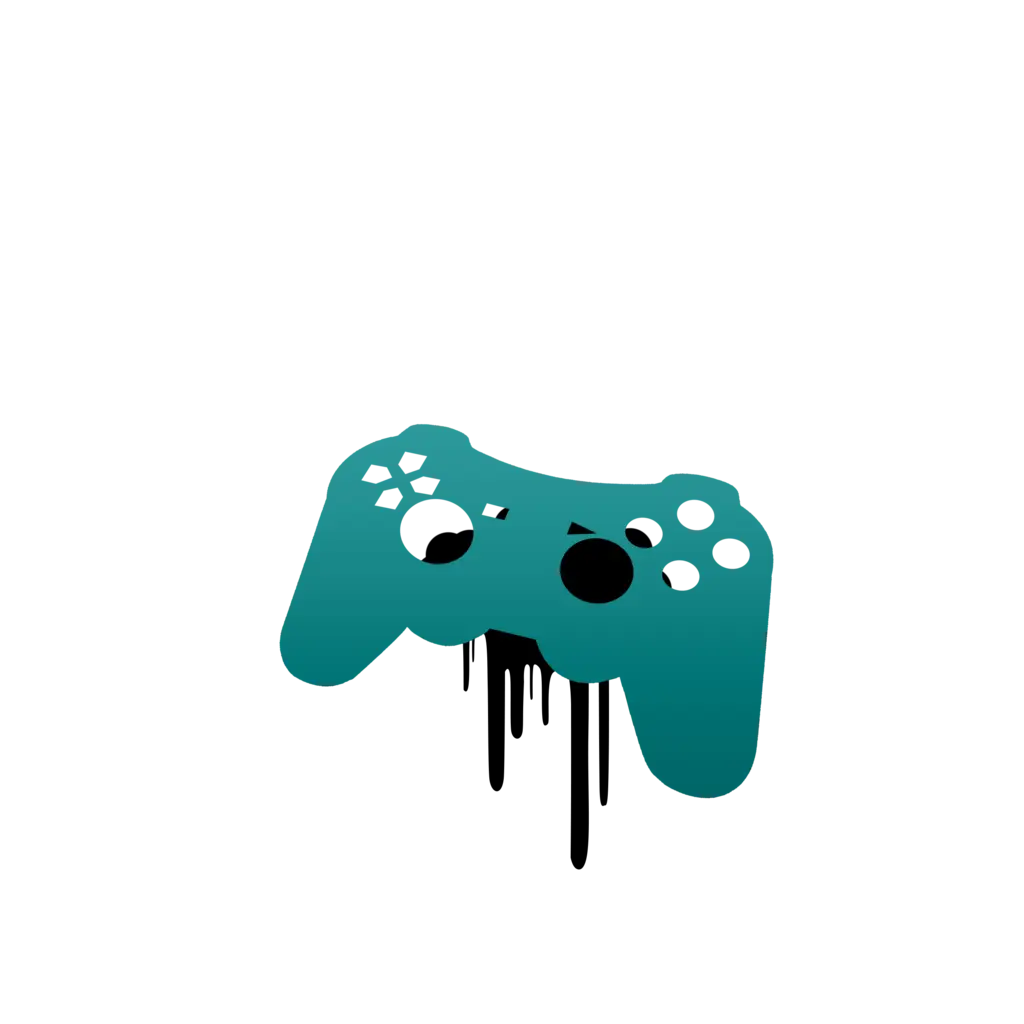 Teal Game Controller Icon