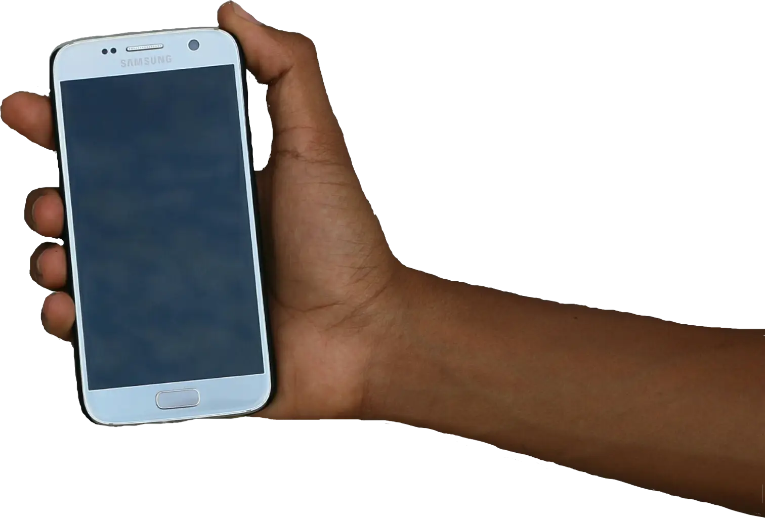 Hand Holding Smartphone