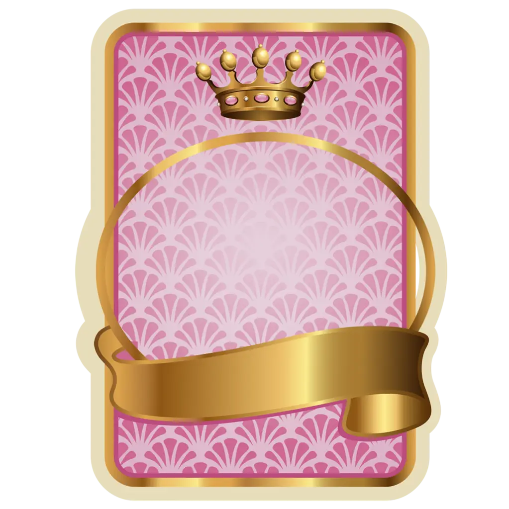 Royal Crown and Ribbon