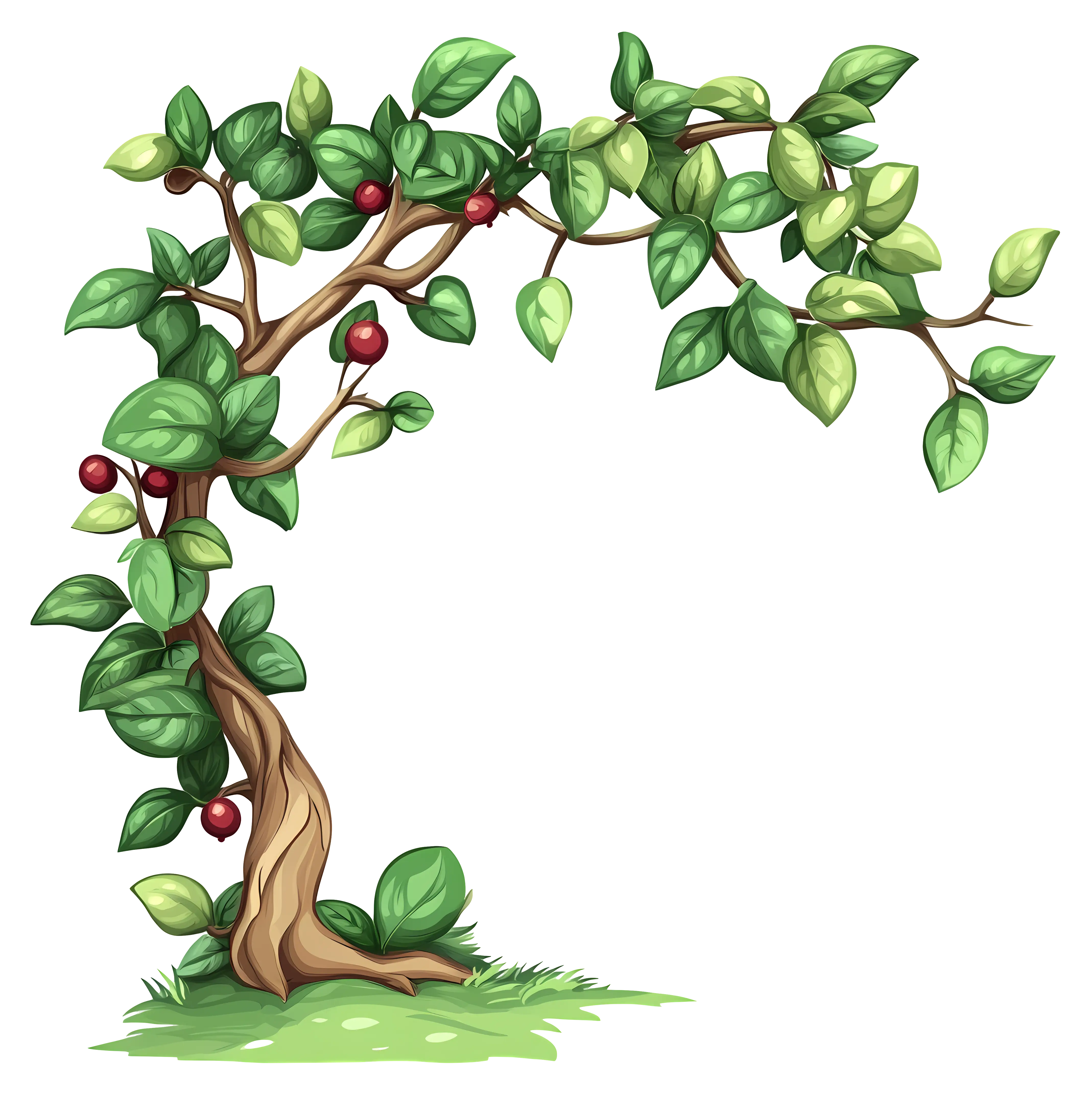 Leafy Tree Arch