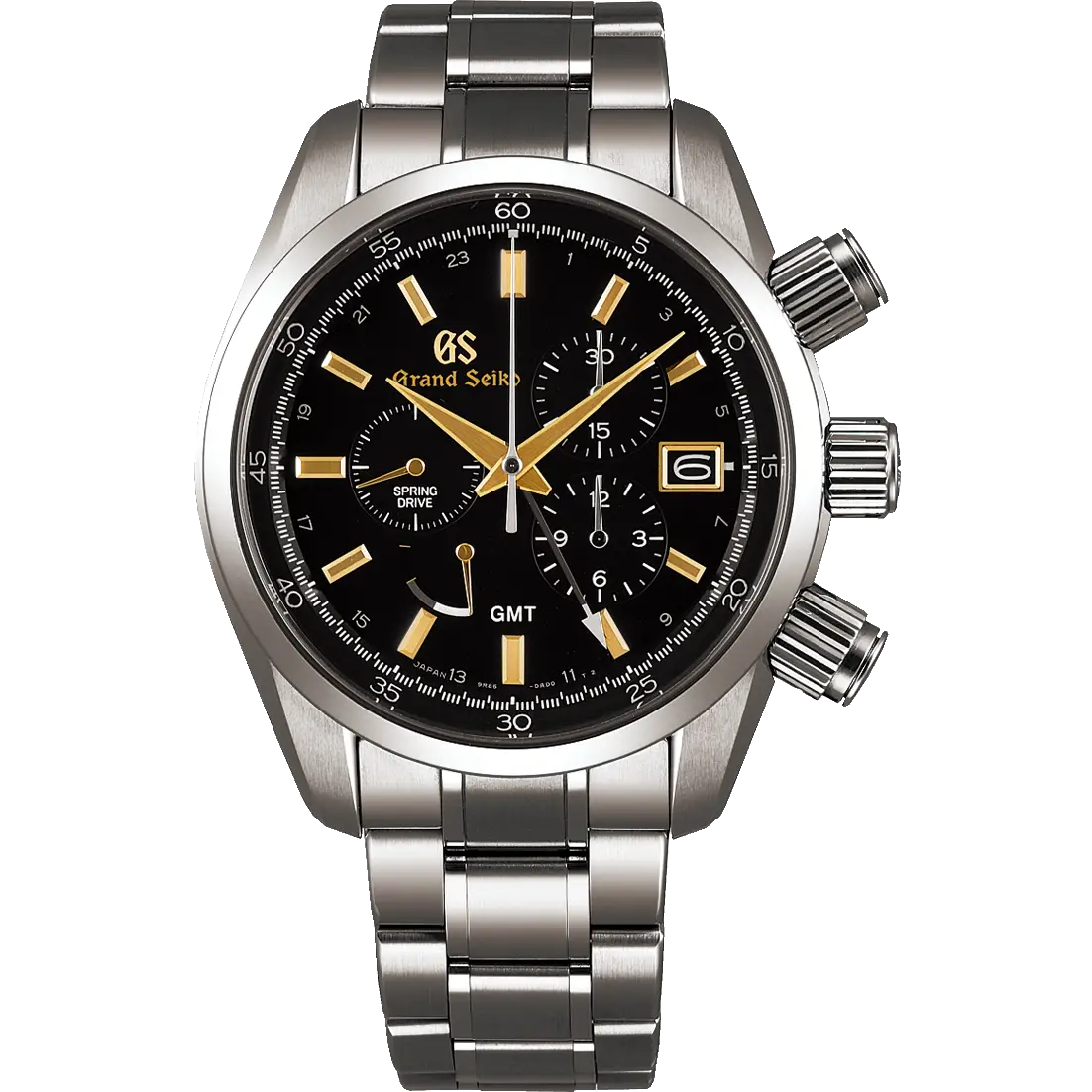 Luxury Chronograph Wristwatch with Metal Strap