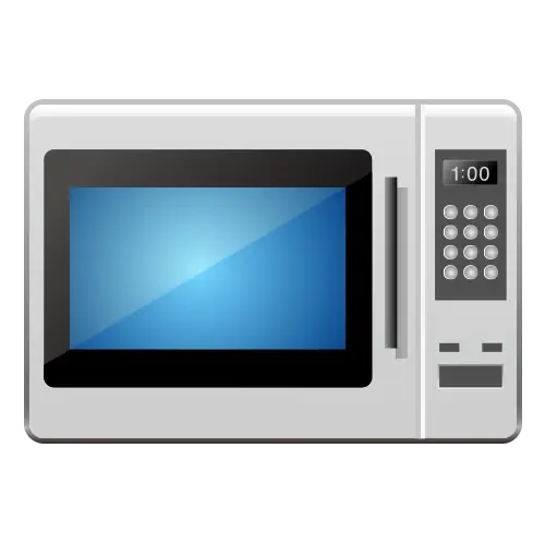 Modern Microwave Oven with Digital Display