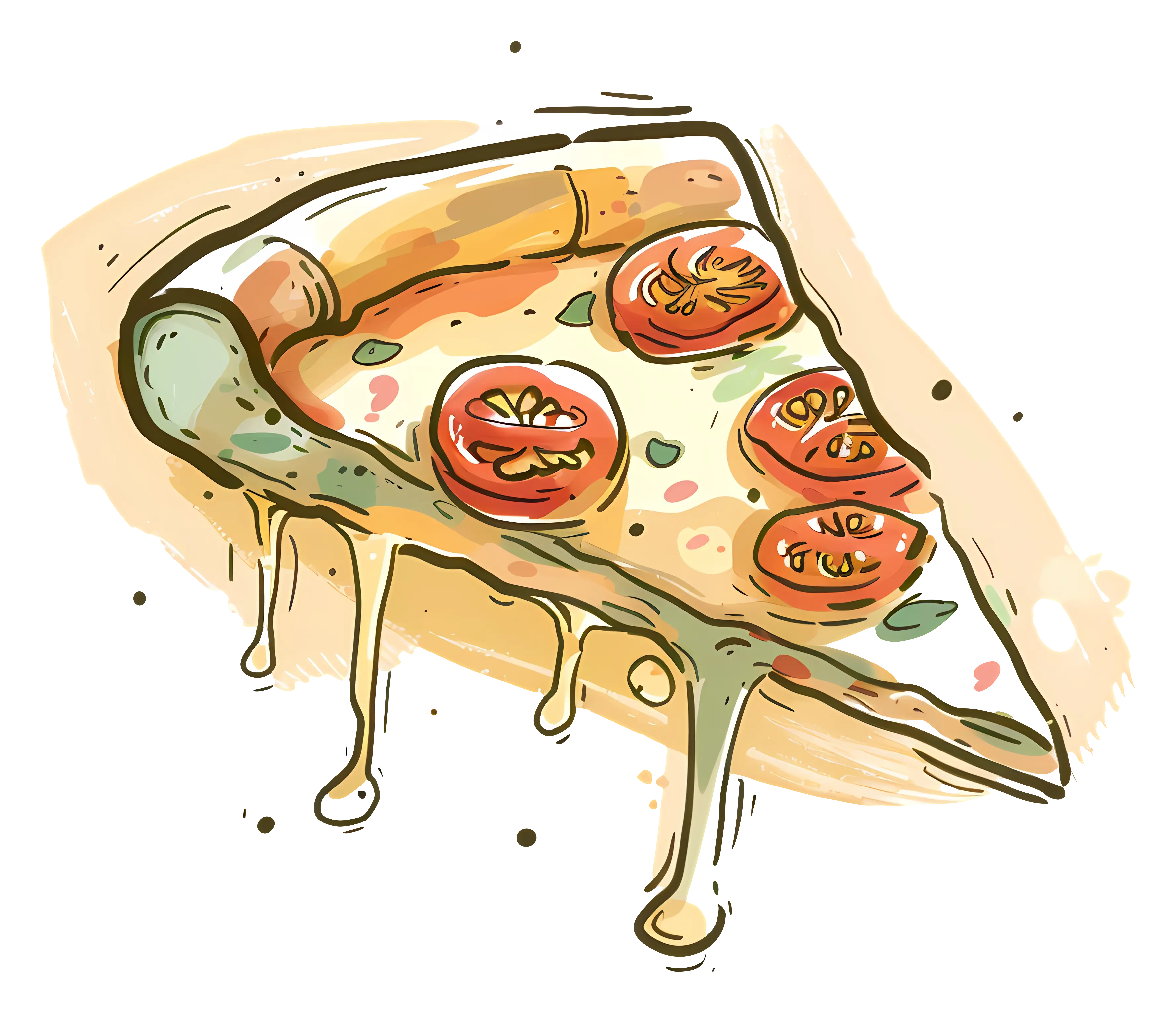 Delicious Cheese Pizza Slice