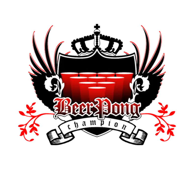 Beer Pong Champion Logo
